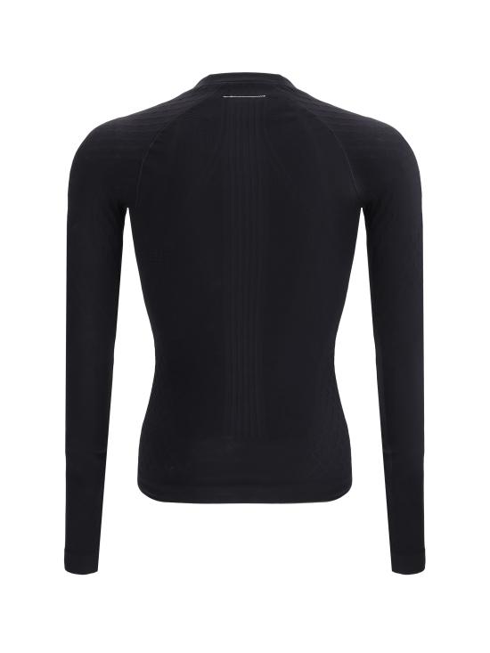 25SS MM6 메종마르지엘라 긴팔 티셔츠 SH0NH0009M20037 900 BLACK - MM6 MAISON MARGIELA