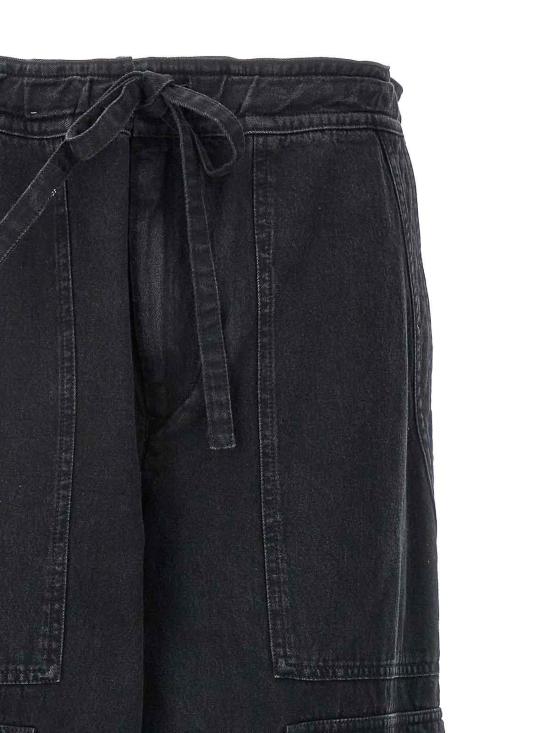 24FW 이자벨마랑에뚜왈 데님 팬츠 24PPA0278FAB1H04E01BK Black - ISABEL MARANT ETOILE