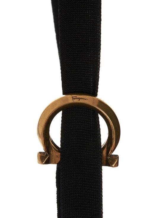  살바토레 페라가모 미디 원피스 0759663BLACK Black - SALVATORE FERRAGAMO