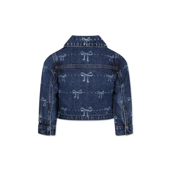 25SS [키즈] 셀프 포트레이트 데님 자켓 RS25 700J BL DENIM - SELF PORTRAIT