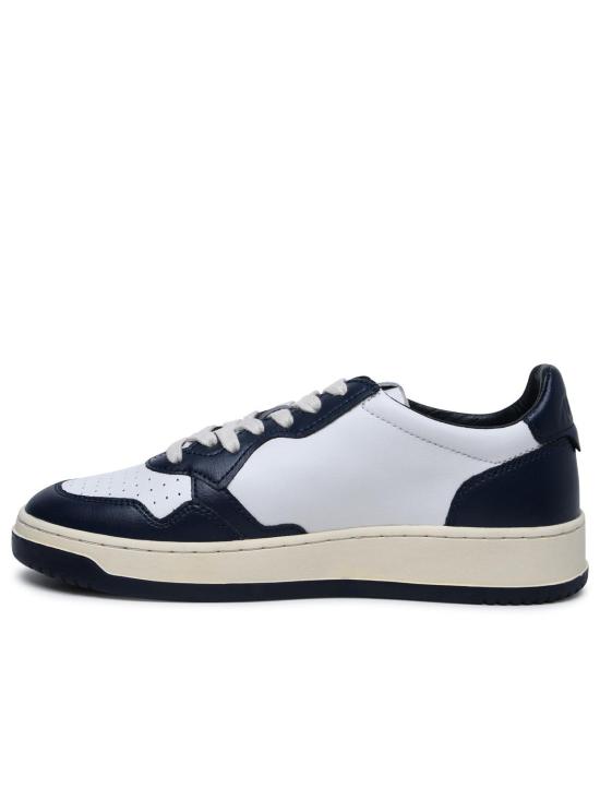 26FW 오트리 메달리스트 로우 스니커즈 AULMWB04 Navy - AUTRY
