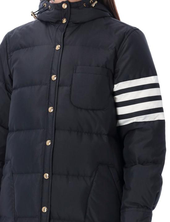 25FW 톰브라운 사이드 4바 패딩 코트   FOD025X05222415 NAVY DOM - THOM BROWNE
