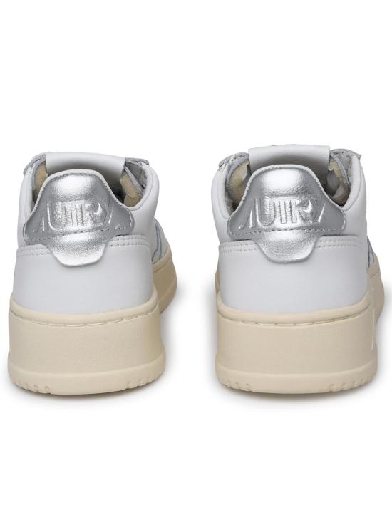 26FW 오트리 메달리스트 로우 레더 스니커즈 AULWLL05 White - AUTRY