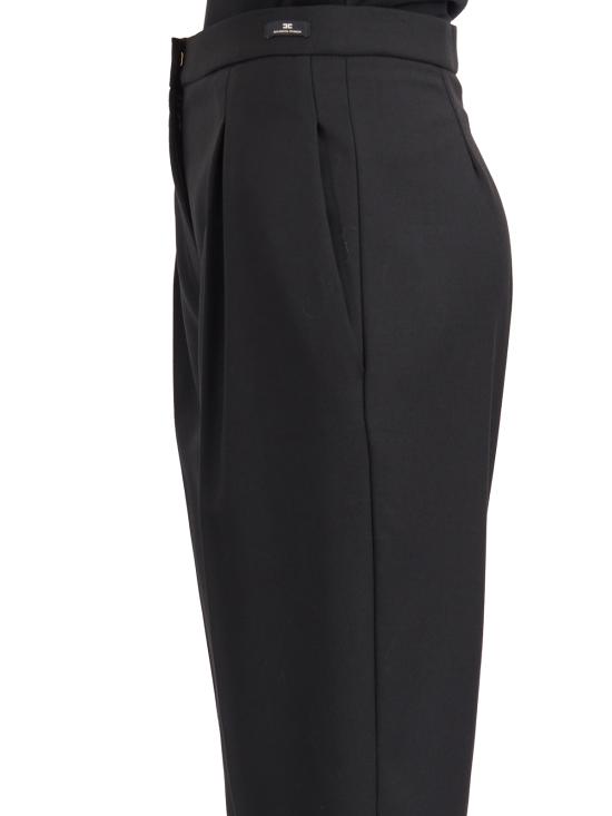  엘리자베타프랜치 스트레이트 팬츠 HPA05442E2110 Black - ELISABETTA FRANCHI