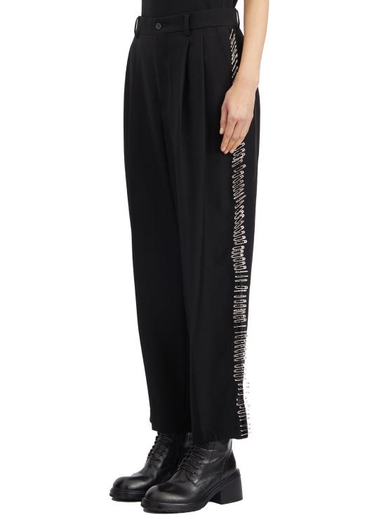  꼼데가르송 스트레이트 팬츠 I3NP004W24BLACK Black - COMME DES GARCONS