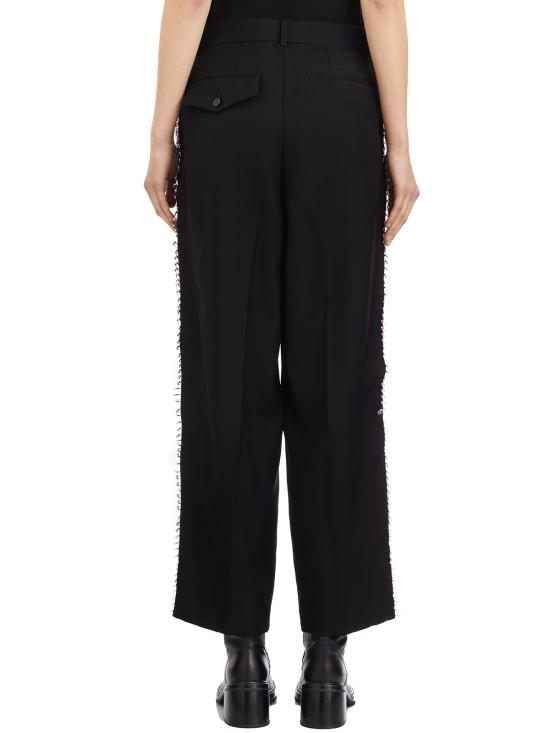  꼼데가르송 스트레이트 팬츠 I3NP004W24BLACK Black - COMME DES GARCONS