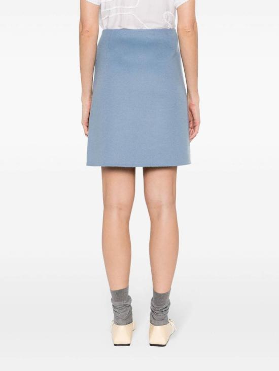  파로쉬 미디 스커트 D620663LEAK23078 Light Blue - PAROSH