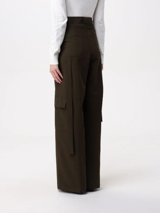  핑코 스트레이트 팬츠 104480A18E X93 Green - PINKO