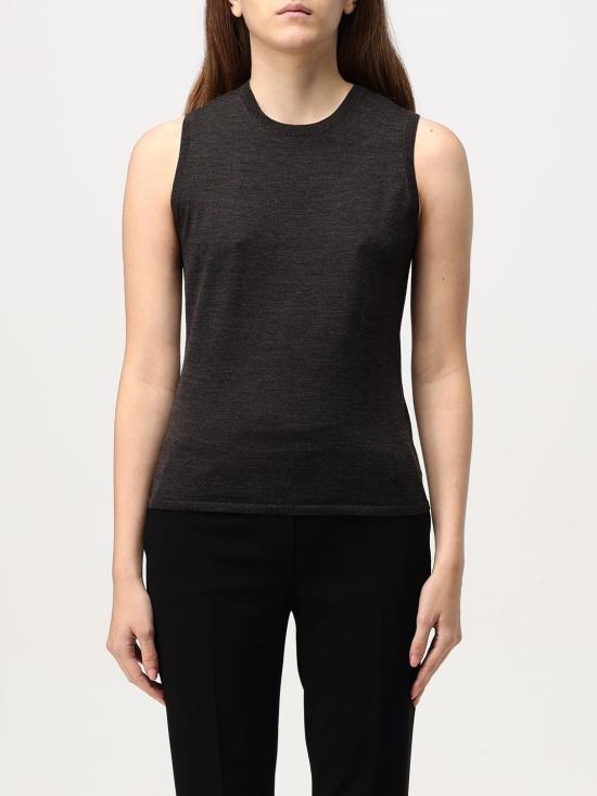  띠어리 민소매 티셔츠 O0711707 07Q Brown