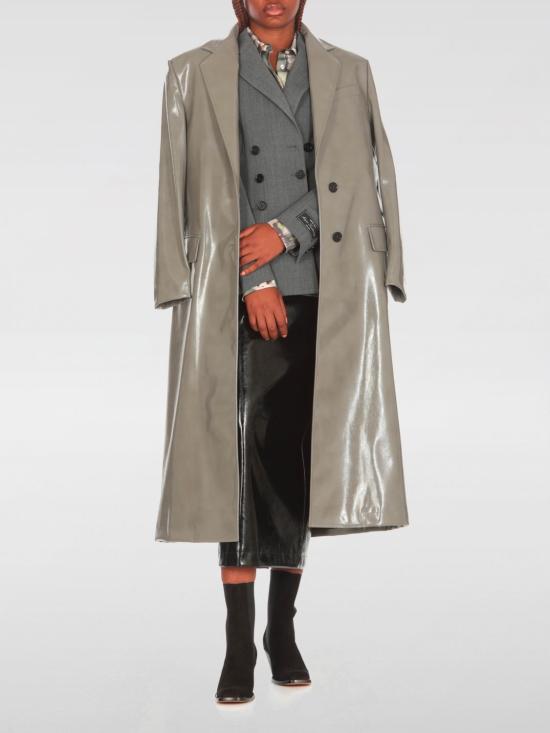 24FW 엠에스지엠 롱 스커트 3742MDD04247800 99 Black - MSGM