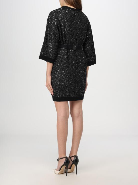 25FW 엘리자베타프랜치 숏 원피스 AM35M X16 Black - ELISABETTA FRANCHI