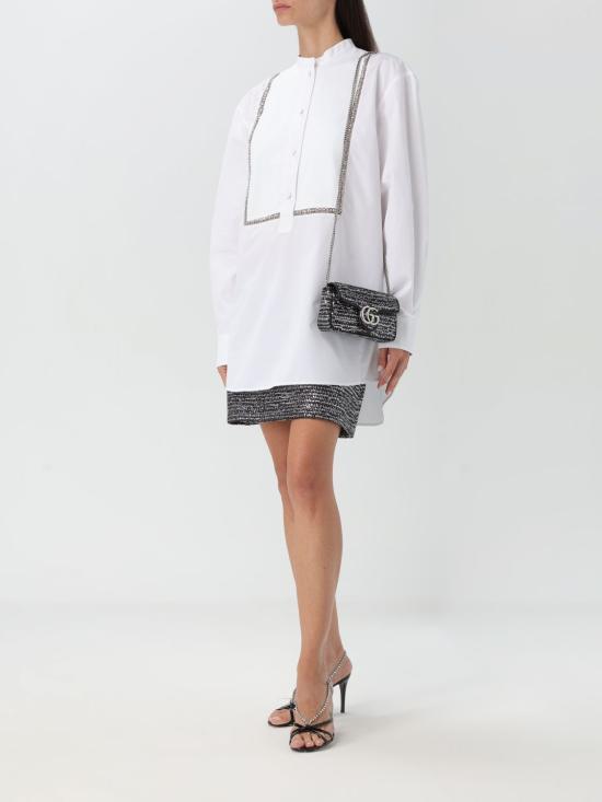 24FW 구찌 숏 스커트 800174ZAQ9N 1138 Black - GUCCI