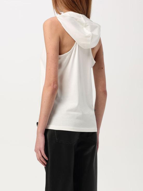  쿠레쥬 민소매 티셔츠 424JDE091JS0175 0001 White - COURREGES