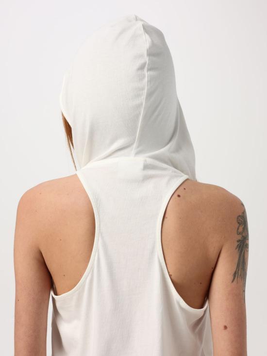  쿠레쥬 민소매 티셔츠 424JDE091JS0175 0001 White - COURREGES