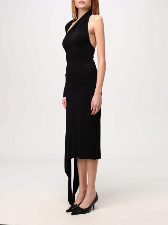 24FW 쿠레쥬 롱 원피스 424JRO523JS0145 9999 Black - COURREGES