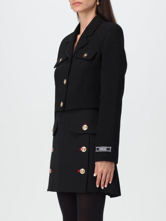 24FW 베르사체 자켓 10157421A10943 1B000 Black - VERSACE