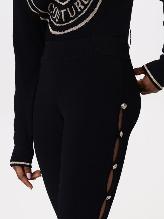 24FW 베르사체 팬츠 77HAAMB4CM61H 899 Black - VERSACE