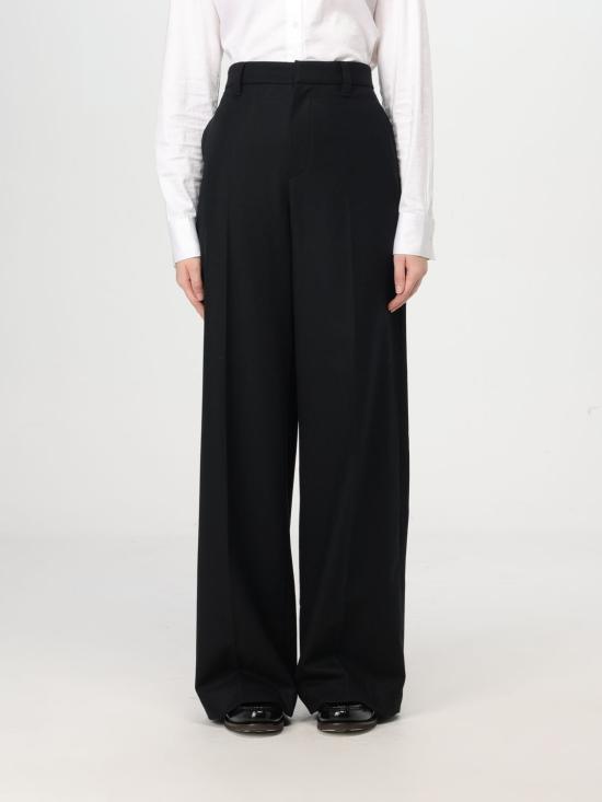 24FW 브루넬로 쿠치넬리 팬츠 MD588P8724 C101 Black