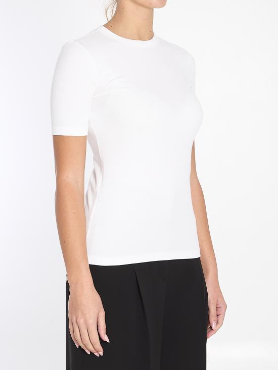 25SS 토템 반팔 티셔츠 243WRT0411 WHITE - TOTEME