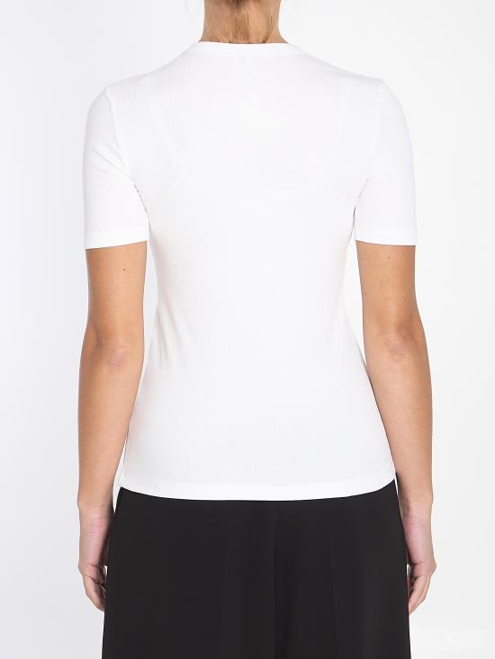 25SS 토템 반팔 티셔츠 243WRT0411 WHITE - TOTEME