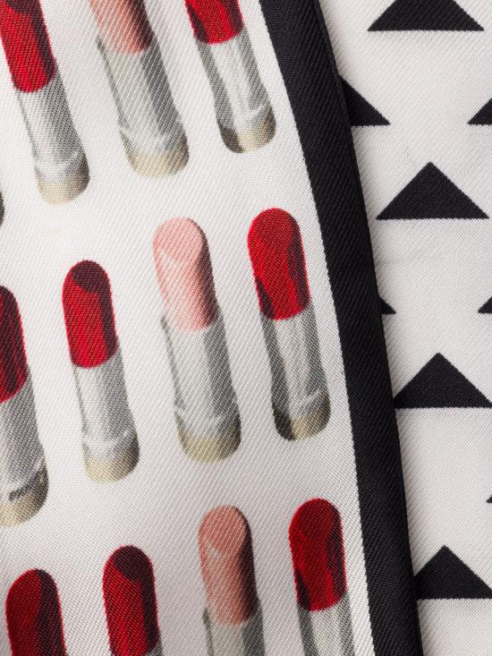 25SS 프라다 머플러/스카프 1FF0082C7F F0967 NERO BIANCO - PRADA