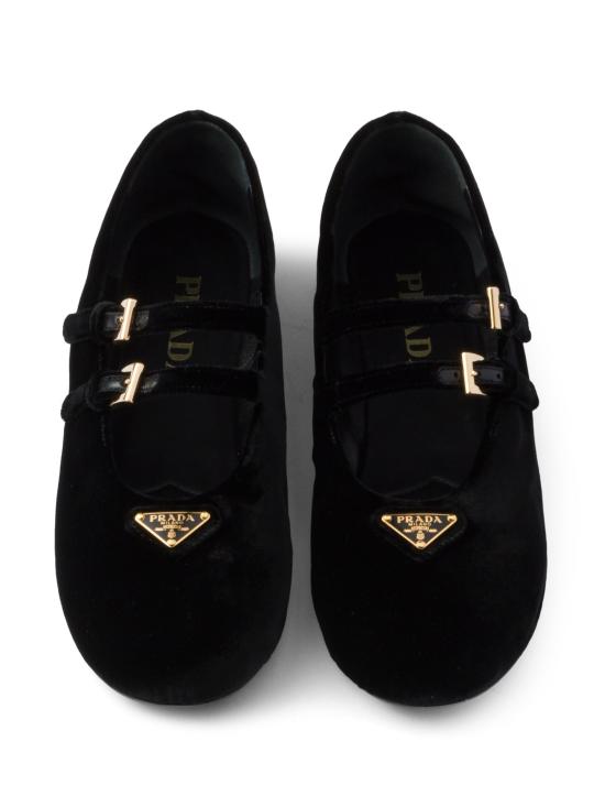 25SS 프라다 나파 가죽 발레리나 슈즈 1F794NF005068 F0002 NERO - PRADA