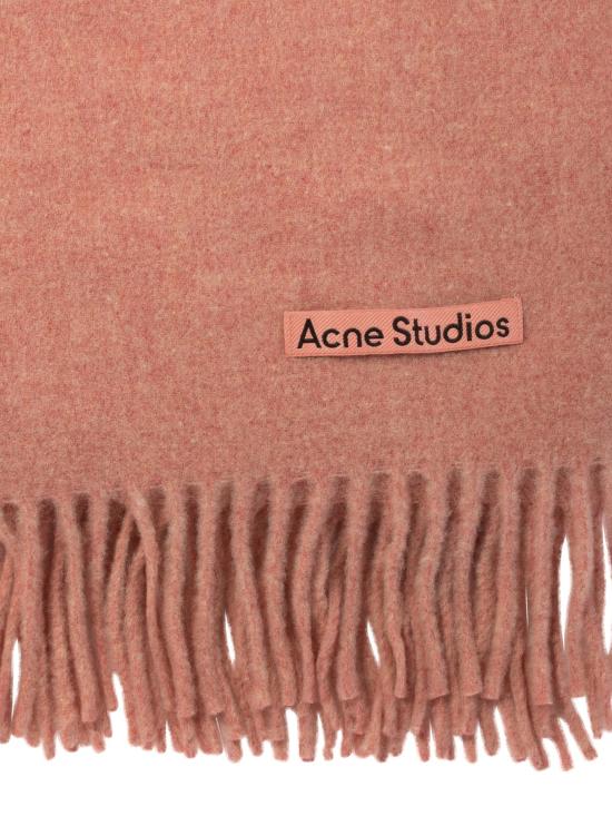 26FW 아크네 스튜디오 내로우 울 프린지 머플러 CA0210 29N ROSE MELANGE DOM - ACNE STUDIOS