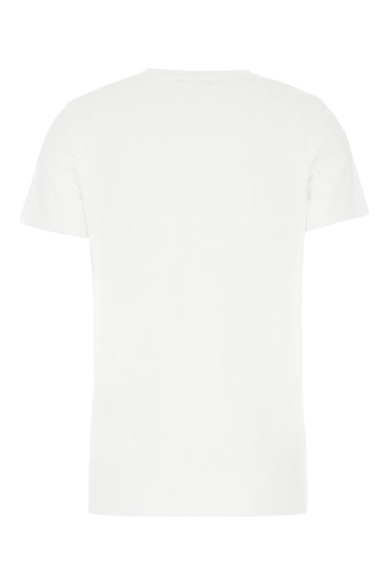 26SS 발망 반팔 티셔츠 BF1EF005BB02 GAB BLANCNOIR - BALMAIN