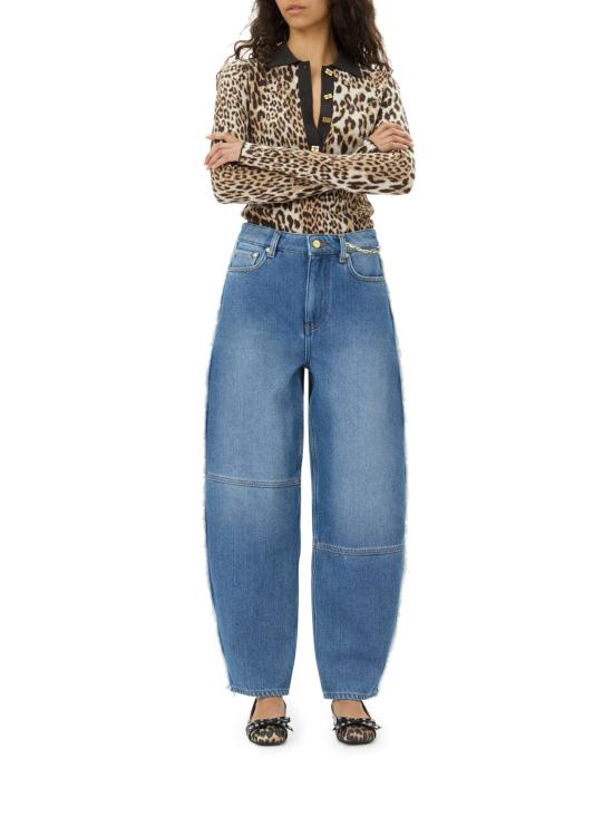 25SS 가니 데님 팬츠 J1602566 MID BLUE STONE Blue - GANNI