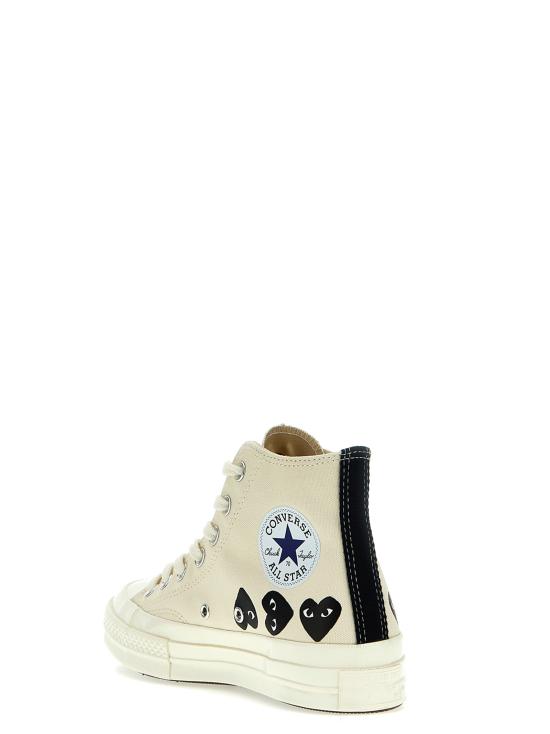 25FW 꼼데가르송 스니커즈 AZK1272 White Black - COMME DES GARCONS