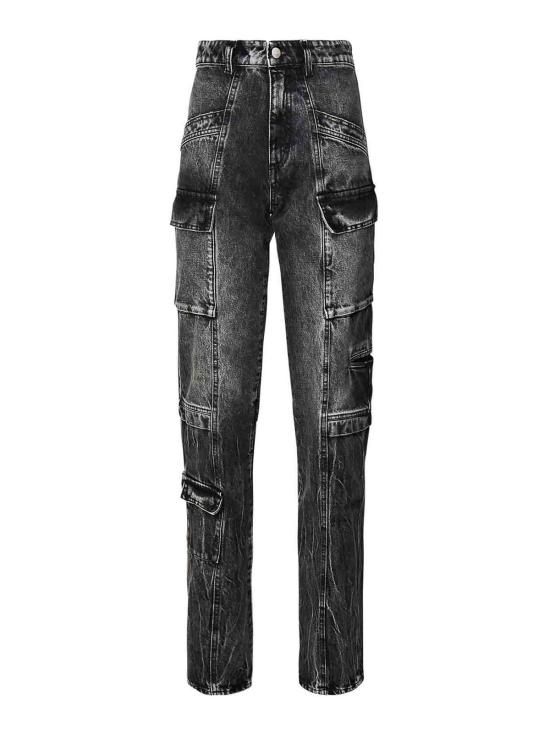  아이콘데님 스트레이트 팬츠 BIANCA8019 Grey