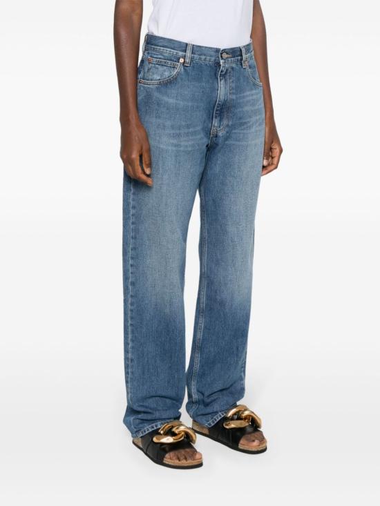  발렌티노 가라바니 데님 팬츠 4B0DD18T8JS 558 Medium blue denim - VALENTINO GARAVANI