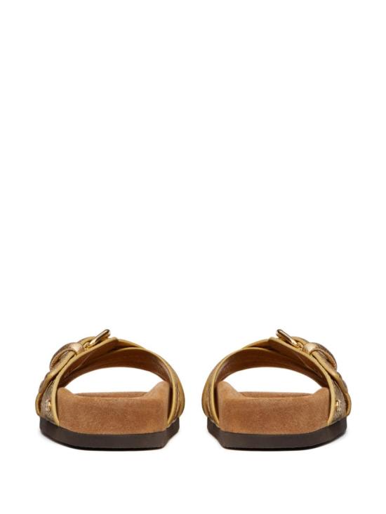  발렌티노 가라바니 뮬/슬리퍼 4W0S0IZ5RHM ZN2 Gold sigaro - VALENTINO GARAVANI