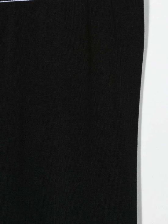 24FW [주니어] 오프화이트 스트레이트 팬츠 OGCD003C99JER001 1010 Black - OFF WHITE