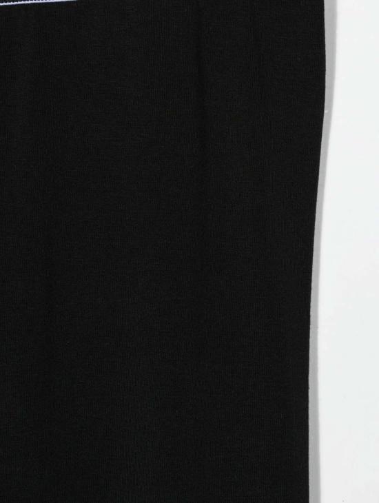 24FW [주니어] 오프화이트 스트레이트 팬츠 OGCD003C99JER001 1010 Black - OFF WHITE