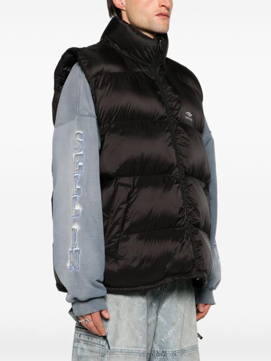 24FW 발렌시아가 베스트 773987 TPO391000 Black - BALENCIAGA