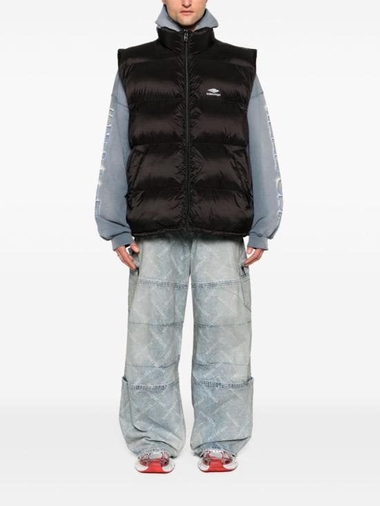 24FW 발렌시아가 베스트 773987 TPO391000 Black - BALENCIAGA