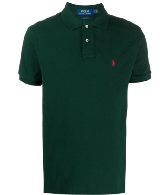  랄프 로렌 폴로 티셔츠 710795080018 COLLEGE GREEN - RALPH LAUREN