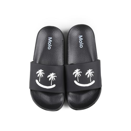 26FW [키즈] 몰로 플립플랍 7S25U201 0099 BLACK - MOLO