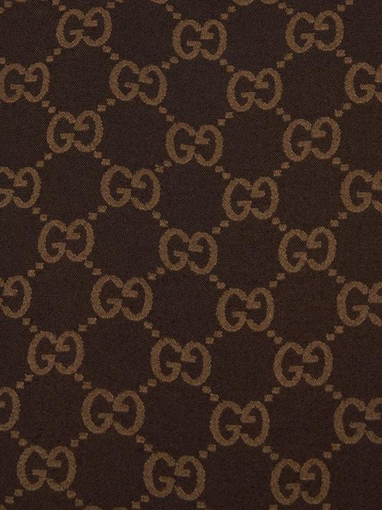  구찌 미디 스커트 759793 ZAOOE2413 Dark brown - GUCCI