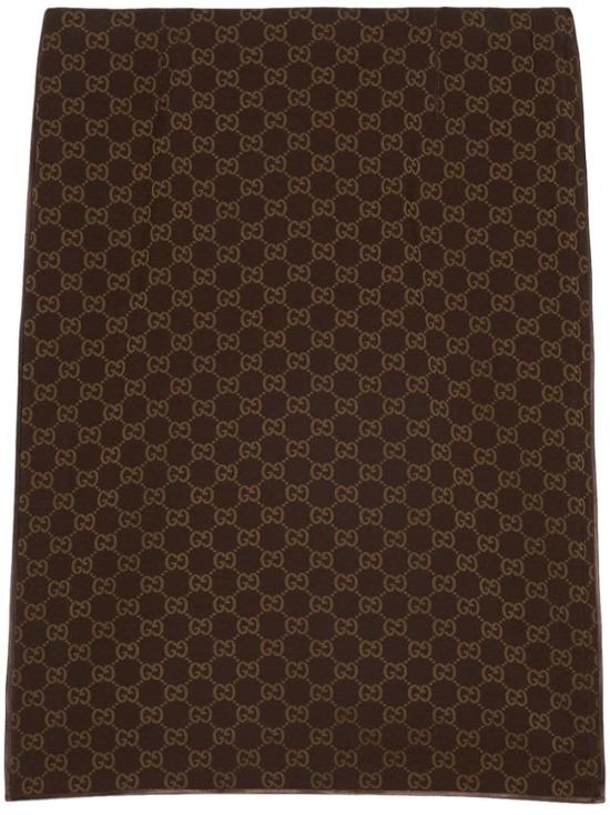  구찌 미디 스커트 759793 ZAOOE2413 Dark brown