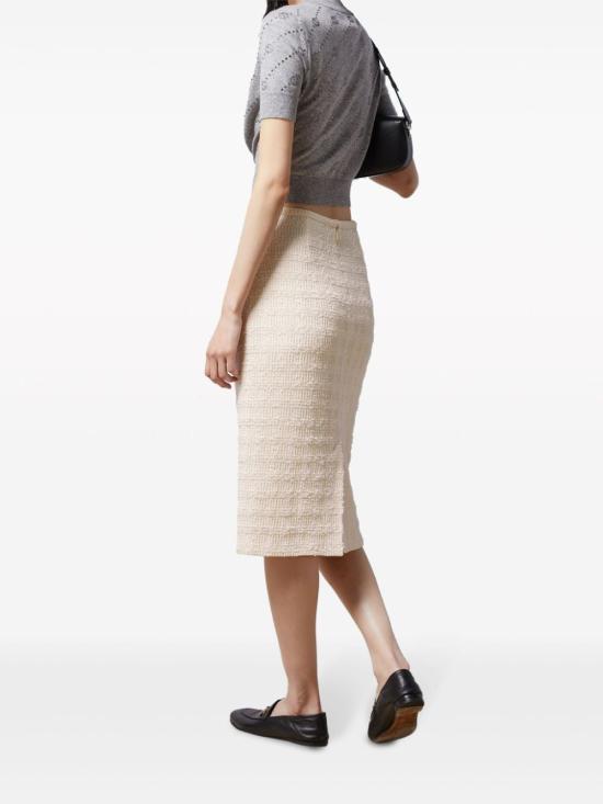  구찌 미디 스커트 771992 ZAOOU9791 White - GUCCI