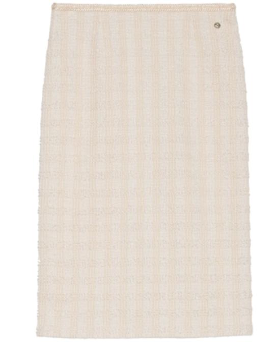  구찌 미디 스커트 771992 ZAOOU9791 White - GUCCI