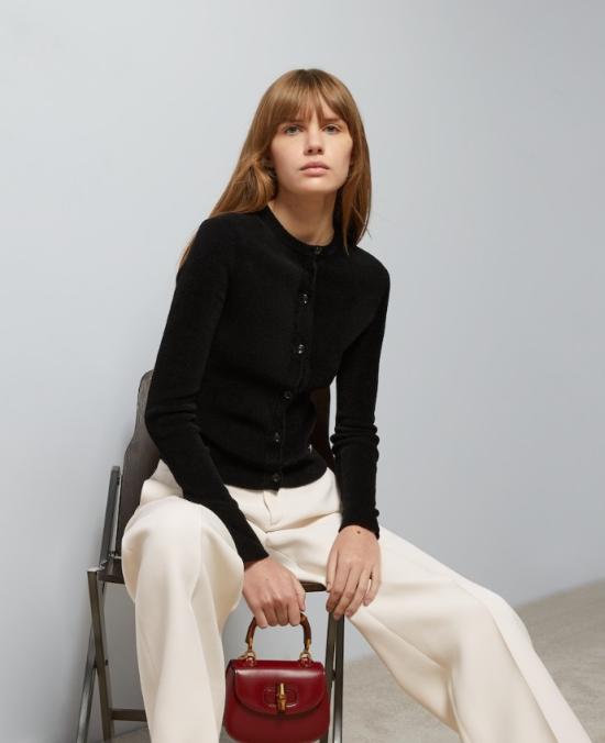  구찌 가디건 766219 XKDJZ1000 Black - GUCCI