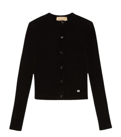  구찌 가디건 766219 XKDJZ1000 Black