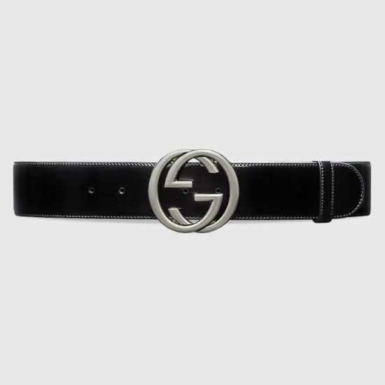  구찌 레귤러 벨트 763389 AACBA1000 Black - GUCCI