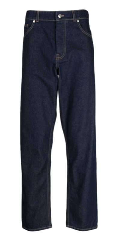  메종키츠네 데님 팬츠 LM01176W W0081P471 Blue - MAISON KITSUNE