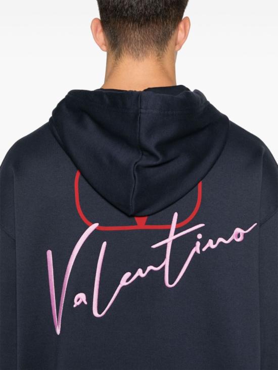 24FW 발렌티노 가라바니 긴팔 티셔츠 5V0MF25RAE4 598 Blue - VALENTINO GARAVANI