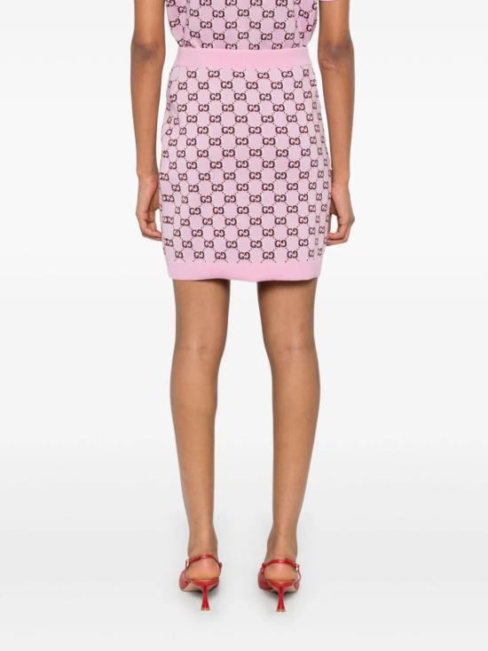 24FW 구찌 숏 스커트 800365XKD8R 5283 Pink - GUCCI