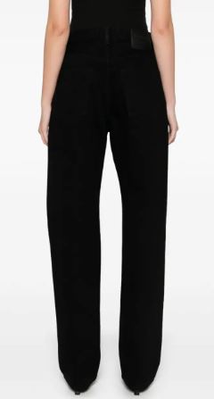 24FW 발렌티노 가라바니 스트레이트 팬츠 5B0DD18T8YN 0NO - VALENTINO GARAVANI